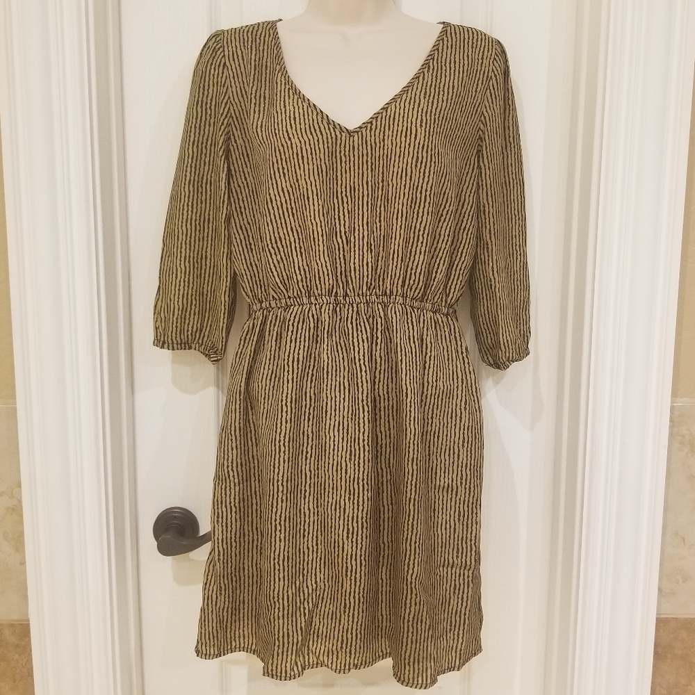 BeBop Tan and Black Dress